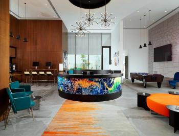 Colorful Hotel Reception Area Carpet Manufacturers in East Siang